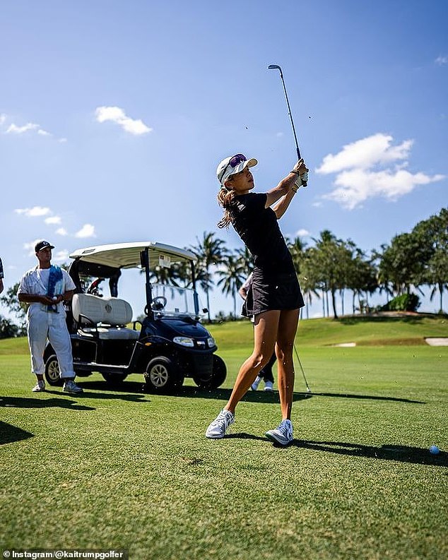 Even before Kai's stellar performance at the RNC convention, she had amassed a huge online following thanks to her reputation as perhaps the best golfer in the Trump clan.