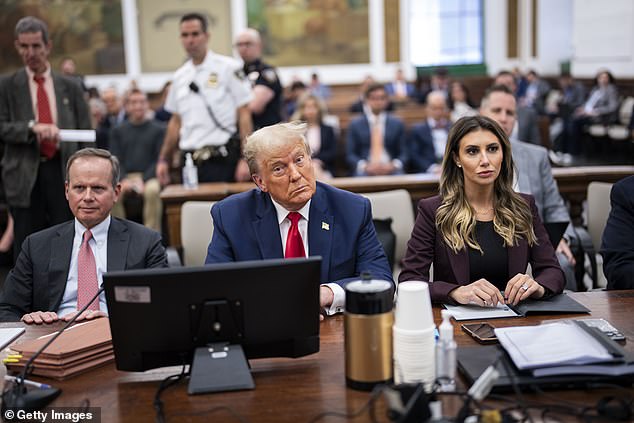 Alina Habba represented Donald Trump during his civil fraud trial in New York, where the former president was found liable for fraud and fined $364 million.