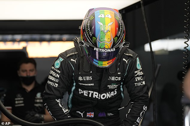 Hamilton mentioned Schumacher's feelings about his rainbow helmet in 2021 and wondered if the former driver could have 