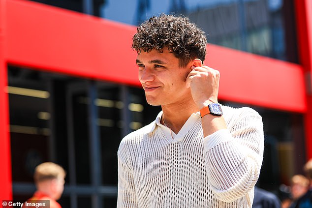 Lando Norris said the McLaren building still smells faintly of smoke after the fire at the Spanish Grand Prix