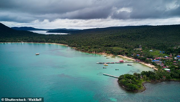 On a visit to Koh Rong Sanloem Island, above, Annabel swims among bioluminescent plankton.