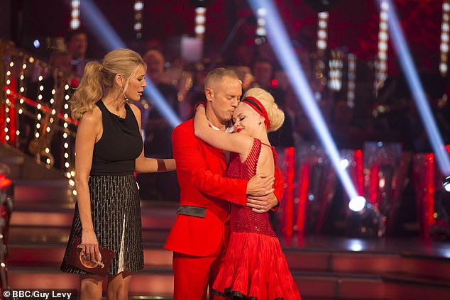 The TV personality, whose real name is Robert Rinder, competed on the 14th series of the BBC show in 2016 and was paired with Oksana Platero, 38.