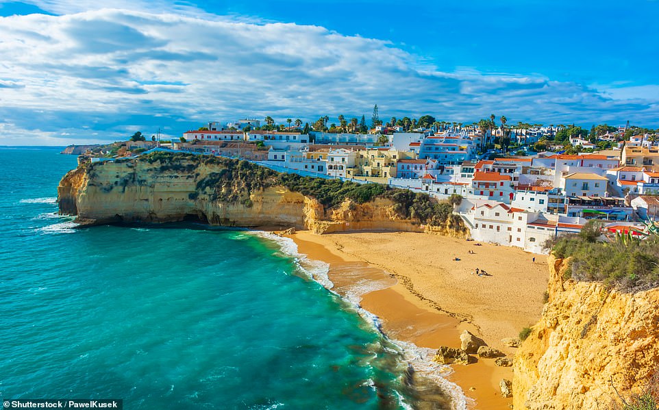 Portugal's Algarve (third at £124.24) is the cheapest eurozone destination, but has seen prices rise by more than 18 per cent since last year.