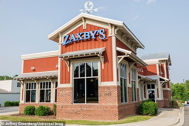 In ninth place was Zaxby's, a restaurant famous for its fried chicken.