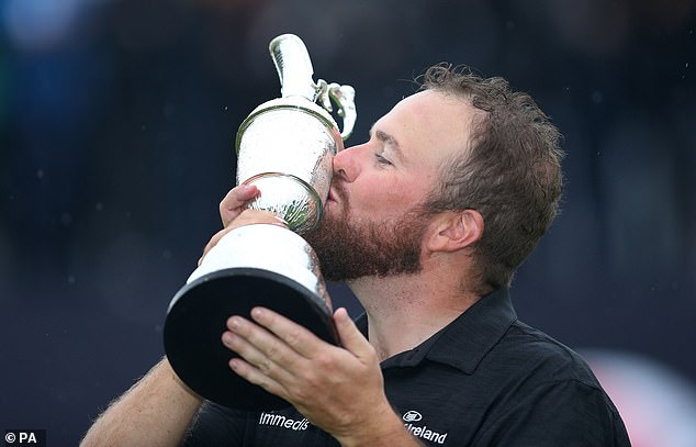 Lowry overcame a double bogey on the 11th to keep alive his dream of repeating his 2019 success (pictured above)