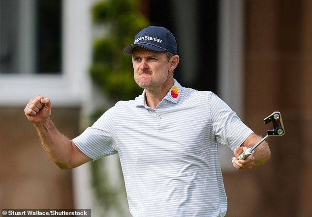 Meanwhile, Justin Rose chased him down with a solid performance to tie fellow Englishman Daniel Brown for second place.