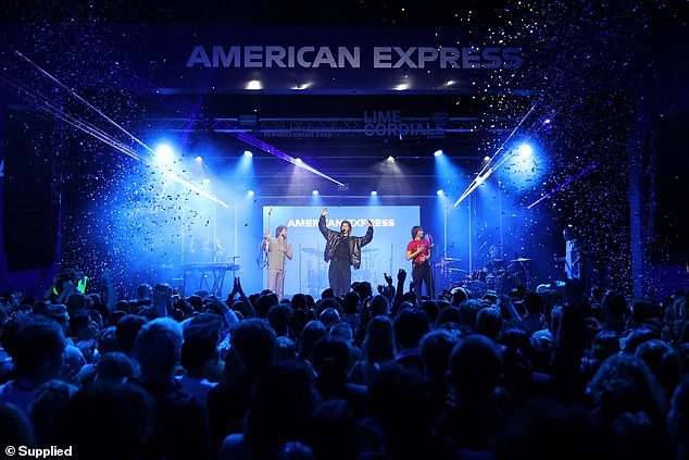 The event was to celebrate the launch of the new American Express Essential Rewards credit card