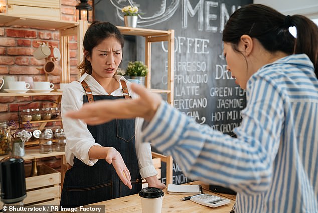 Higher interest rates mean fewer Australians are eating out or ordering takeaways (stock image)