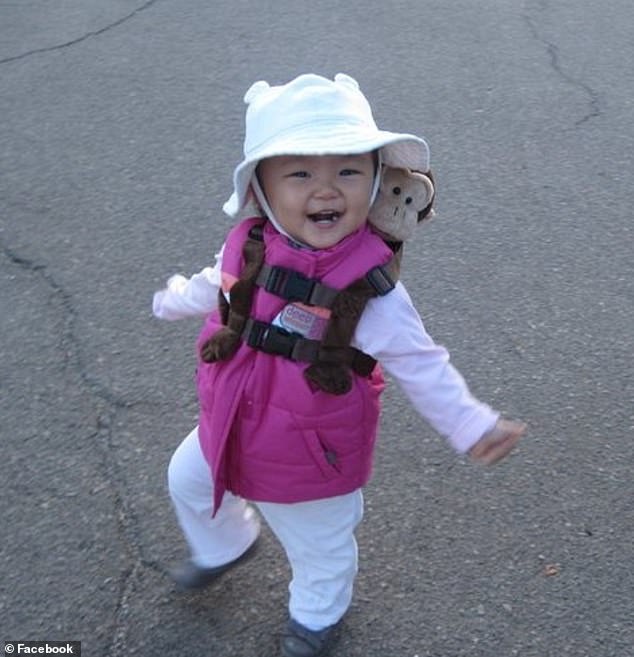 The Monterey Park Police Department's Bureau of Investigation is investigating the disappearance of Chao (pictured: Chao as an infant)