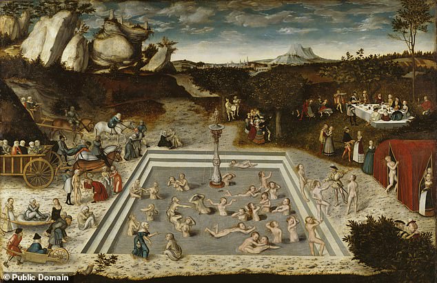 The mythical spring supposedly reverses the aging of those who drink or bathe in its waters.