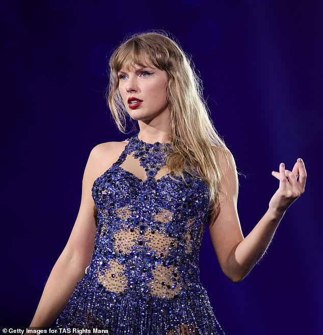 Friday's performance was Taylor's third and final show in Gelsenkirchen.