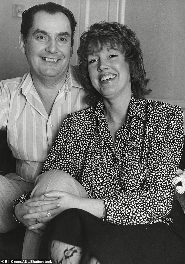 Pictured: Ray Reardon with his second wife Carol. The couple are said to have met in 1977, when Ray was still married to his first wife.