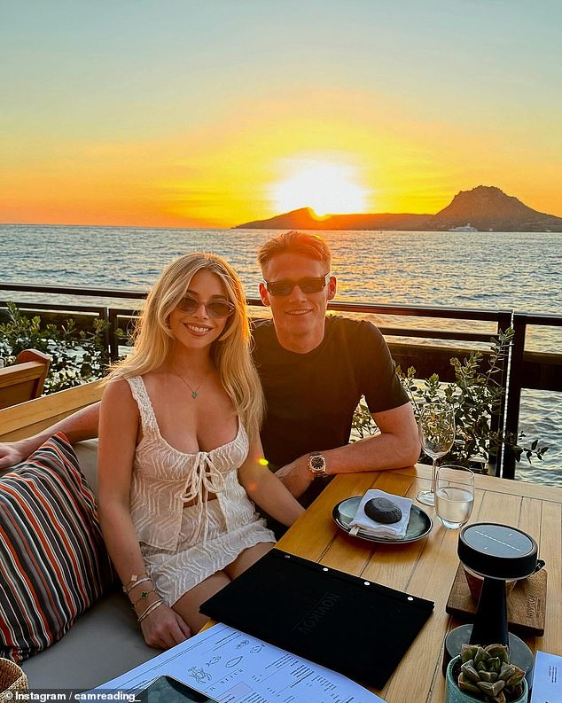 Cam and her boyfriend, Manu United star Scott McTominay, showed their love during their recent trip to Turkey