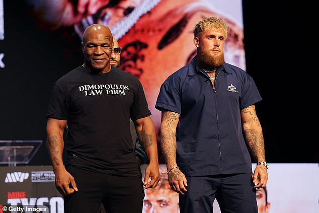 The former UFC star stepped in to replace Mike Tyson after he was forced to retire.