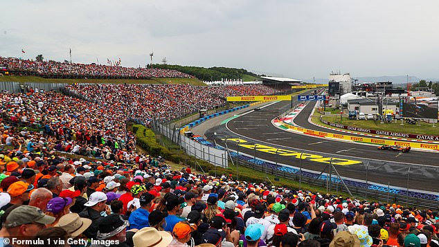 Sunday's race will be watched by a full house at the Hungaroring circuit with a capacity of 70,000 spectators.