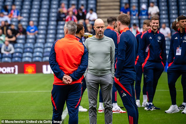 Erik ten Hag's side travelled to Murrayfield on Saturday morning for their final warm-up friendly in the UK.