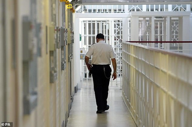 A prison officer at Wakefield Prison (file image). The allegations have come to light following a series of messages shared between prisoners and ex-convicts in a TikTok chat broadcast from a prison cell. One Albanian ex-convict claimed: 