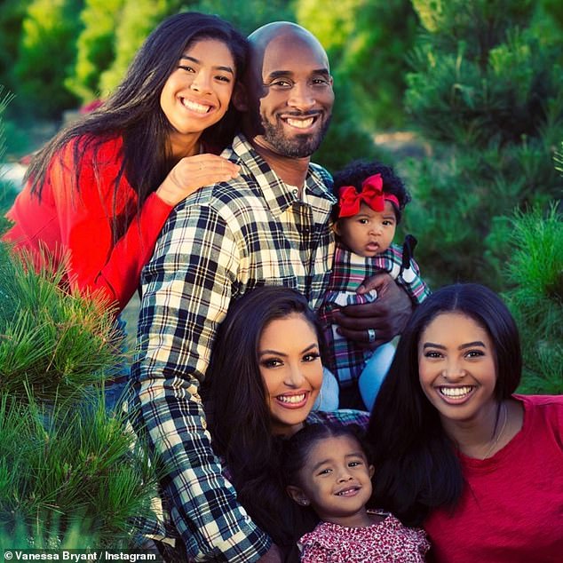 Kobe and his 13-year-old daughter, Gianna (top left), died in a helicopter crash in 2020