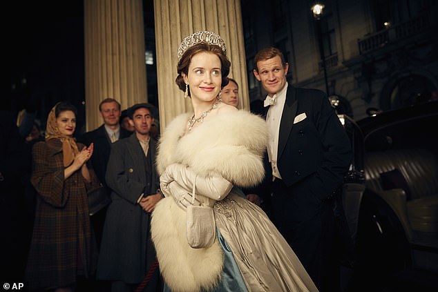 Claire Foy, with Matt Smith, in the hit Netflix series The Crown