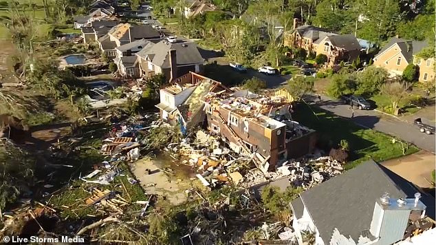 In May 2023, Virginia Beach officials were on the streets clearing debris, consisting of large fallen trees and large portions of people's homes, including entire roofs, after a large tornado destroyed up to 100 homes.