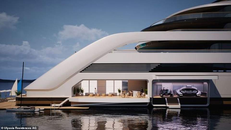 For an as-yet-undisclosed price, buyers will be able to own part of the 1,050-foot yacht.