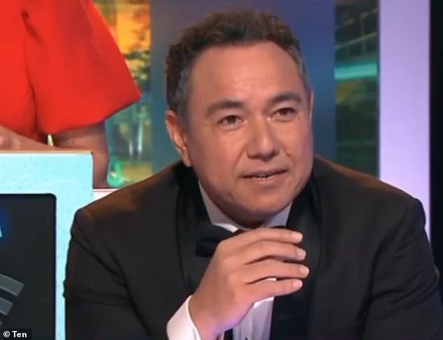 Fellow comedian and radio host Sam Pang (pictured) stepped in moments later to give the correct answer.