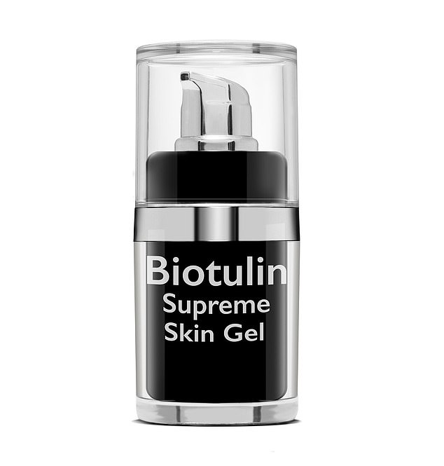 Biotulin Supreme Skin Gel, which costs £52.50, is a favourite of Meghan Markle, Kate Middleton, Queen Letizia of Spain and Queen Máxima of the Netherlands.