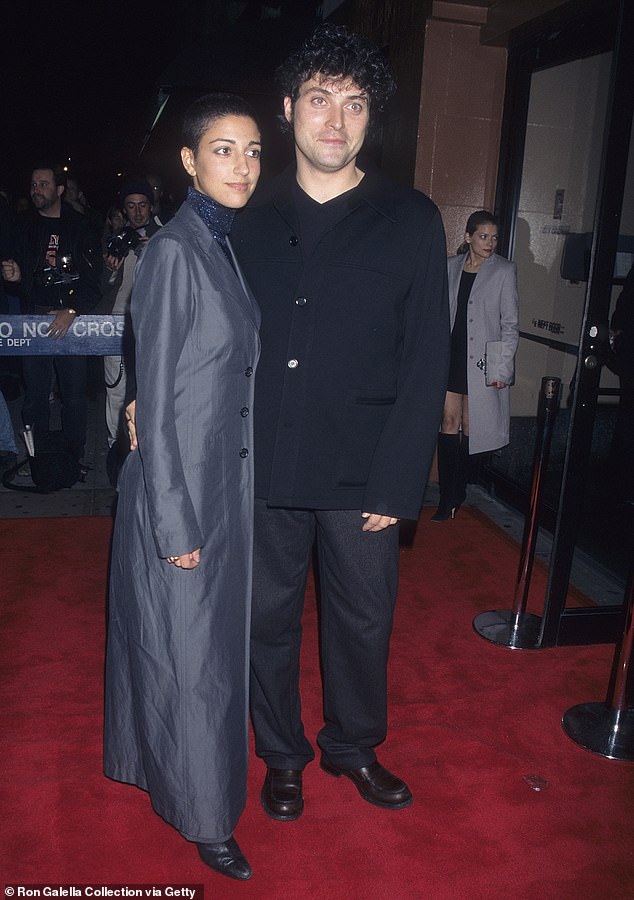 Rufus' first wife was his long-term girlfriend, Australian fashion journalist Yasmin Abdallah. They married in 1999 and divorced in 2000 (pictured in 1997)