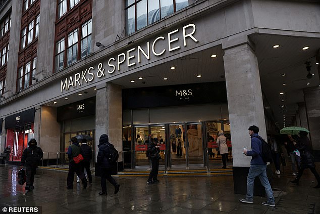 Marks & Spencer hopes a repair service will meet customer demand for more sustainable clothing (File image)