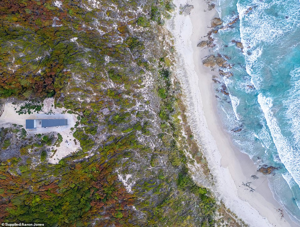 Cutting an elegant, solitary figure on Tasmania's dramatic coastline, it dominates the deep blue of the Southern Ocean.