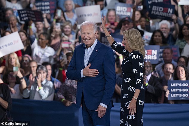 President Joe Biden and first lady Jill Biden held a campaign rally in Raleigh, North Carolina, the day after the debate, where the president was more forceful and defended his viability as a candidate, although he acknowledged that his debate performance could have been better.