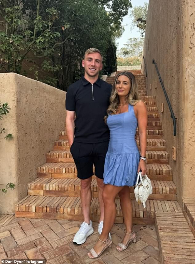 The couple jetted off for a romantic event following England's devastating Euro 2024 defeat, where Dani was seen crying in the crowd.