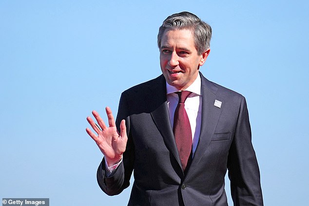 Ireland's Taoiseach Simon Harris described Biden as a 