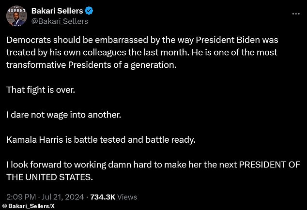 CNN commentator Bakari Sellers was, like Fetterman, displeased with how the process was conducted.