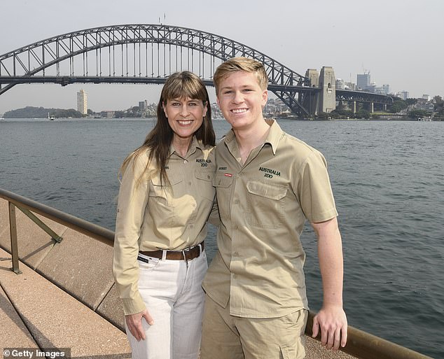 The 20-year-old zookeeper and TV presenter responded to claims that his mother Terri was a 