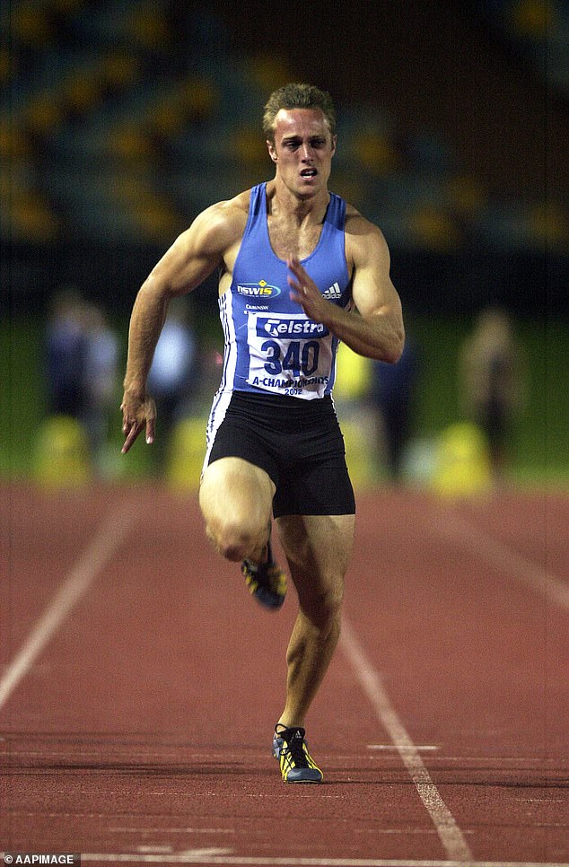 In his days as an athlete, Shirvington reached the final at the Sydney Olympics and remains the second fastest Australian sprinter of all time.