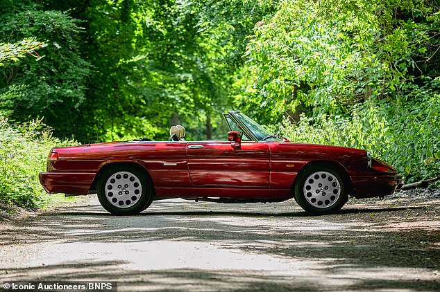 The car will go on sale at Iconics Auctioneers in Ashorne, Warwickshire.