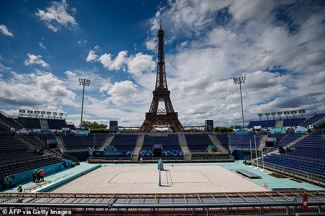 Players will compete before the opening ceremony begins.