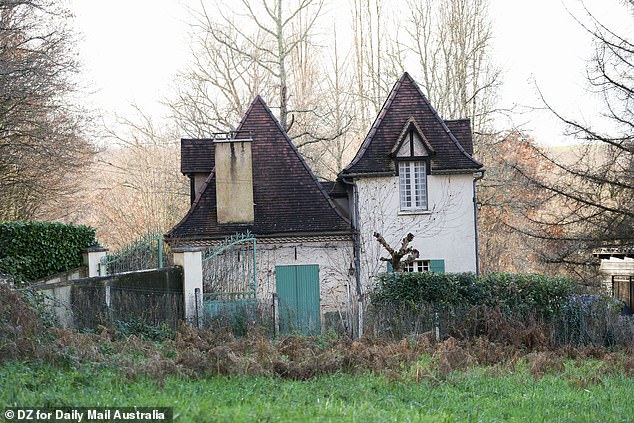 Pictured: Brittany Higgins and David Sharaz's home in France, which could soon be back on the market