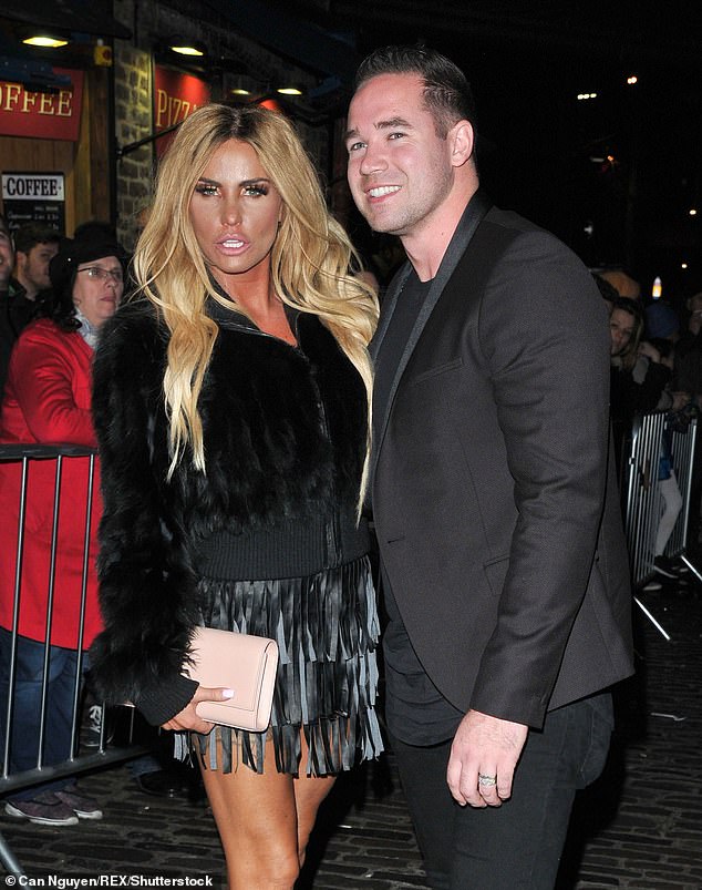 From 2013 to 2021, she was married to Kieran Hayler (pictured in 2017).