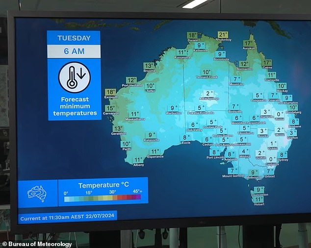 Parts of south-east Queensland will wake up to cold temperatures for a second morning in a row on Tuesday