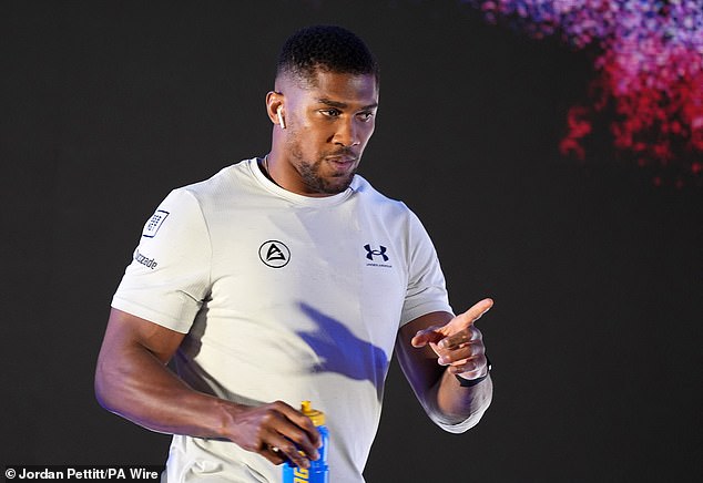 Joshua (pictured in June) reportedly insisted on calling Froch 