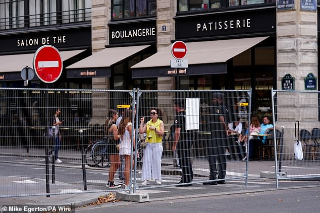 The anti-terrorist fence, called SILT or 