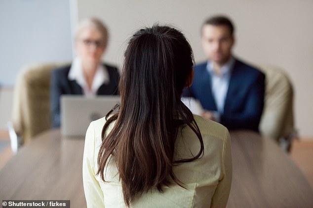 According to Emily, there are some simple mistakes people make when chatting with potential employees, such as sharing too much or appearing too comfortable (stock image)