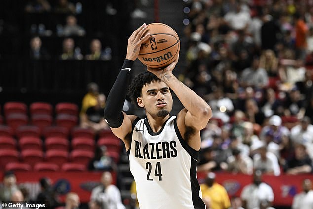 The couple's son, Justin Minaya, played for the Portland Trail Blazers and their G-League affiliate during the 2023-24 season.