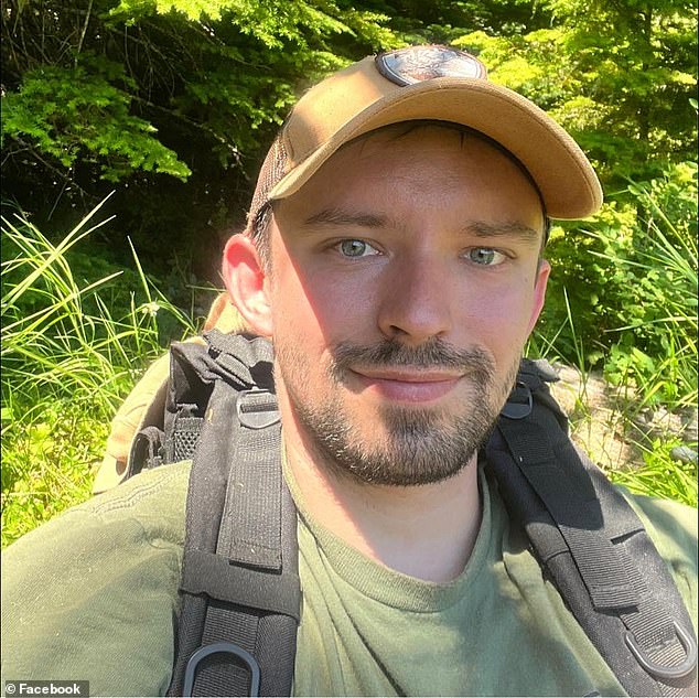 Tanner Hoskins, 31, joined his friend Stolp's quest to find Bigfoot after the disturbing 2020 sighting