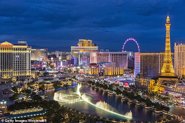 The dazzling strip of Las Vegas Boulevard