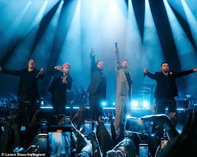 *NSYNC last reunited on March 13 to debut Paradise during Justin's tour stop at The Wiltern in Los Angeles, a rousing performance that certainly felt like momentum toward a big announcement that never came.