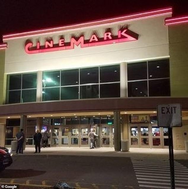 The woman has since been banned from Cinemark Buckland Hill in Manchester.