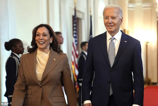 Over the weekend, Biden announced he was finally dropping out of the presidential race and instead endorsing Vice President Kamala Harris to take his place at the top of the ticket.